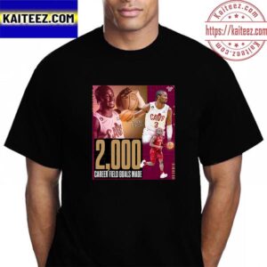 Caris LeVert 2000th Career Field Goal Made Vintage T-Shirt