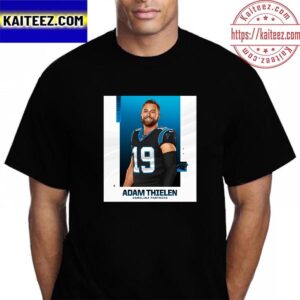 Carolina Panthers Signing Former Minnesota Vikings WR Adam Thielen Vintage T-Shirt