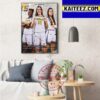 Chattanooga Womens Basketball Are 2023 Southern Conference Champions Art Decor Poster Canvas