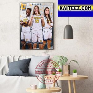 Chattanooga Mocs Womens Basketball 2023 Southern Conference Champions Art Decor Poster Canvas