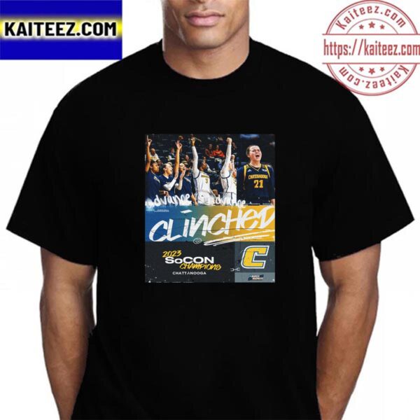 Chattanooga Womens Basketball Are 2023 SoCON Champions Vintage T-Shirt