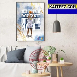 Chattanooga Womens Basketball Raven Thompson Is MOP 2023 SoCon Tournament Art Decor Poster Canvas