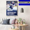 Dallas Stars Recorded 10 Goal Game In Victory Over Buffalo In NHL Art Decor Poster Canvas