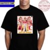 Connor McDavid Career High Point Total 124 Points Vintage T-Shirt