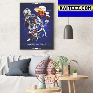 Dallas Cowboys Offense Next Season Art Decor Poster Canvas