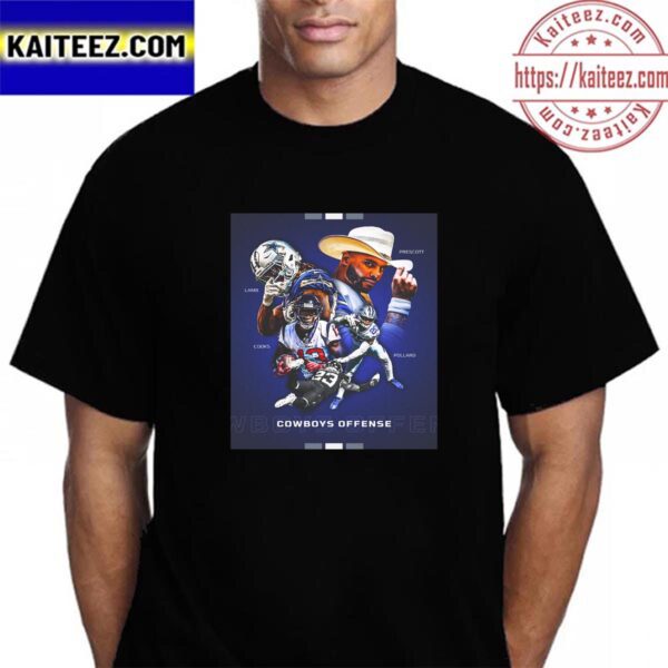 Dallas Cowboys Offense Next Season Vintage T-Shirt