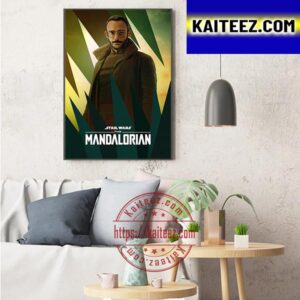 Dr Penn Pershing Amnesty Scientist L52 In Star Wars The Mandalorian Art Decor Poster Canvas