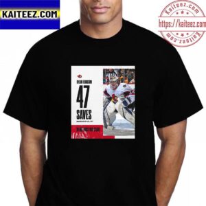 Dylan Ferguson 47 Saves In First NHL Start Vintage T-Shirt