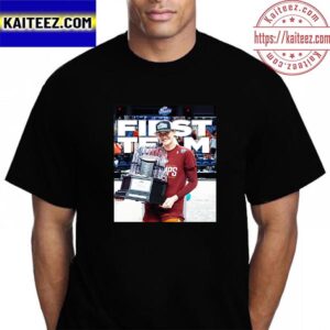 Elizabeth Kitley ACC Tournament First Team With Virginia Tech Womens Basketball Vintage T-Shirt