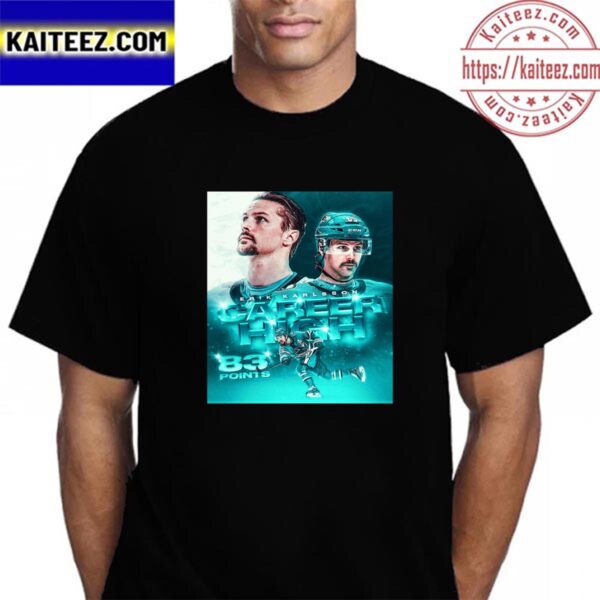 Erik Karlsson Career High With 83 Points NHL Vintage T-Shirt