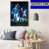 Erling Haaland Hits 30 UCL Goals At 22 Years Old Art Decor Poster Canvas