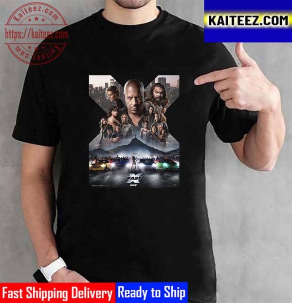 FAST X Fast And Furious New Poster Movie Vintage T-Shirt