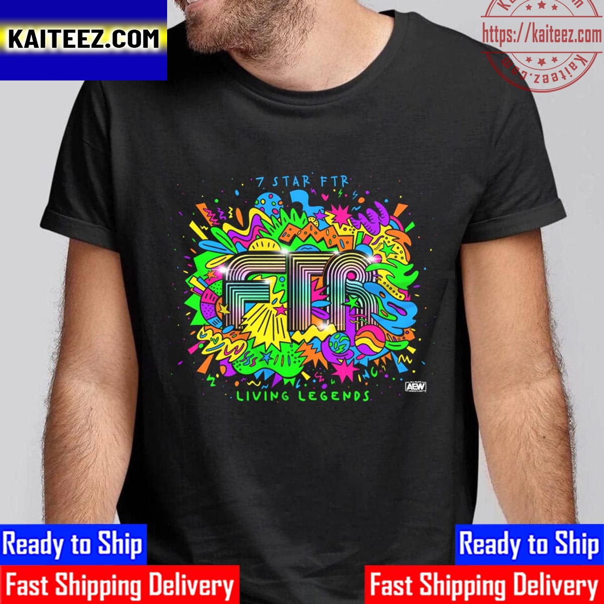 FTR Live In Color Vintage T-Shirt