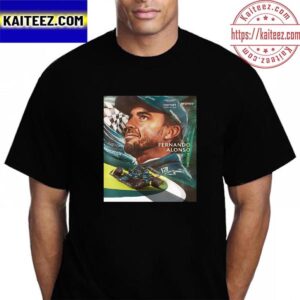 Fernando Alonso 100 F1 Podiums Vintage T-Shirt
