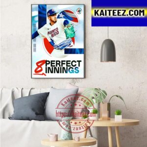 Four Team Puerto Rico Pitchers Combine For 8 Perfect Innings Art Decor Poster Canvas