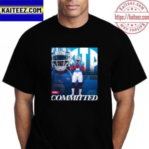 Fred Clark Committed Ole Miss Football Vintage T-Shirt