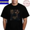 Double Header NBA The Playoff Race Heats Up Vintage T-Shirt