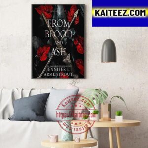 From Blood And Ash Official Poster Art Decor Poster Canvas