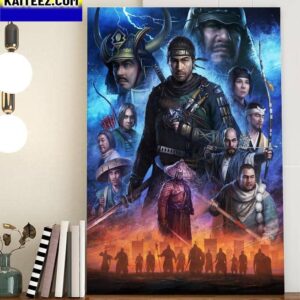 Ghost Of Tsushima Fan Art Poster Art Decor Poster Canvas