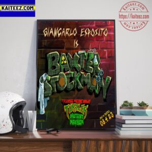 Giancarlo Esposito Is Baxter Stockman In Teenage Mutant Ninja Turtles Mutant Mayhem Art Decor Poster Canvas
