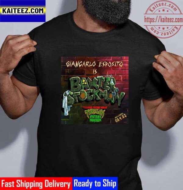 Giancarlo Esposito Is Baxter Stockman In Teenage Mutant Ninja Turtles Mutant Mayhem Vintage T-Shirt