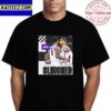 Howard Bison Mens Basketball Are 2023 MEAC Champions Vintage T-Shirt