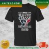 Indianapolis Colts All Summer Long She Was A Sweet Classy Lady Then Football Started T-shirt