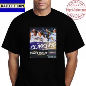 James Madison Womens Basketball Are 2023 Sun Belt Champions Vintage T-Shirt