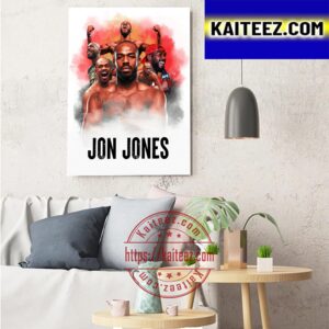 Jon Jones Is Back At UFC 285 Art  Decor Poster Canvas