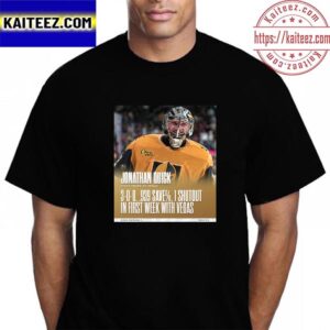 Jonathan Quick Since Trade To Vegas Golden Knights In NHL Vintage T-Shirt