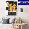 Kenneth Blakeney Is 2023 MEAC Coach Of The Year Art Decor Poster Canvas