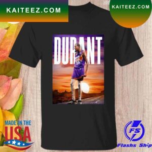 Kevin Durant debut phoenix suns vs charlotte hornets in nba T-shirt