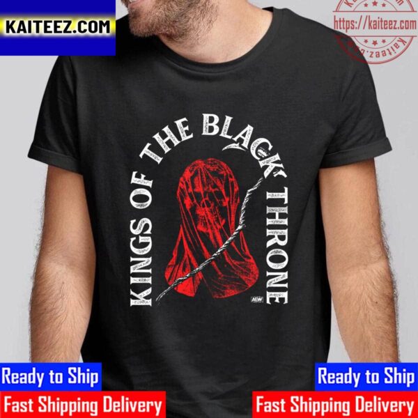 Kings Of The Black Throne For Malakai Black And Brody King Vintage T-Shirt