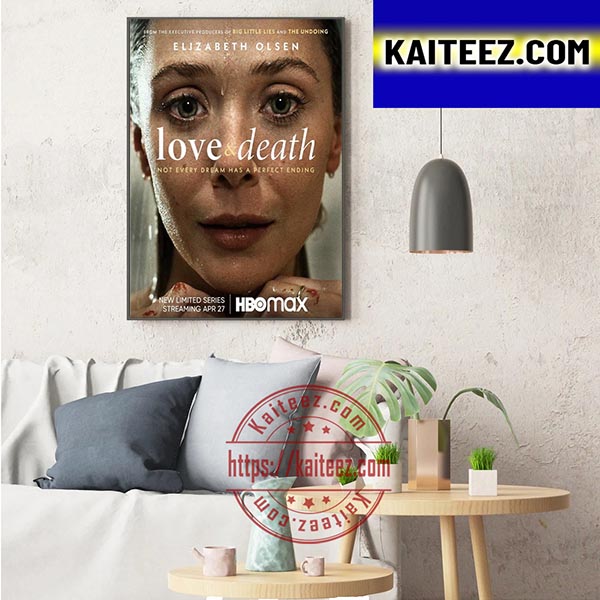 Love And Death New Poster With Elizabeth Olsen Art Decor Poster Canvas