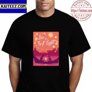 Love At First Light In Tangled Of Disney Vintage T-Shirt