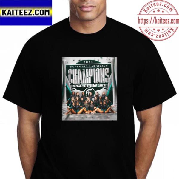 MSU Gymnastics Are 2023 Big Ten Regular Season Champions Gymnastics Vintage T-Shirt