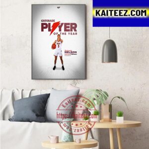 Mackenzie Nelson Is Connecticut Gatorade Player Of The Year Of Virginia Tech Womens Basketball Art Decor Poster Canvas