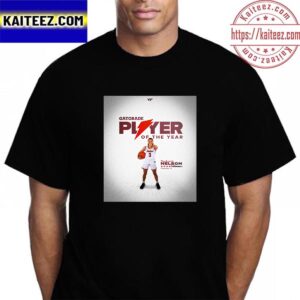 Mackenzie Nelson Is Connecticut Gatorade Player Of The Year Of Virginia Tech Womens Basketball Vintage T-Shirt