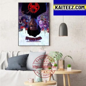 Marvel Studios Spider Man Across The Spider Verse Official Poster Art Decor Poster Canvas