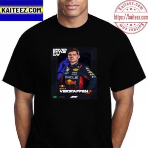 Max Verstappen Is F1 Driver Of The Day In Jeddah Saudi Arabian GP Vintage T-Shirt