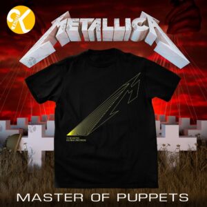 Metallica Master Of Puppets 72 Seasons Global Premiere Vintage T-shirt