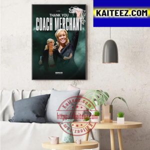 Michigan State Womens Basketball Thank You Coach Suzy Merchant Art Decor Poster Canvas