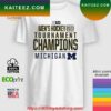 Michigan Wolverines Blue 84 2023 Big Ten Men’s Ice Hockey Conference Tournament Champions T-Shirt