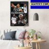 Milwaukee Bucks Clinched 2023 NBA Playoffs Art Decor Poster Canvas