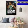 Milwaukee Bucks Playoffs Clinched 2023 NBA Playoffs Art Decor Poster Canvas