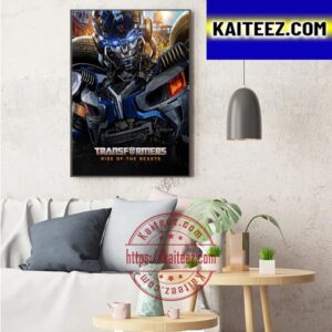Mirage In Transformers Rise Of The Beasts Art Decor Poster Canvas