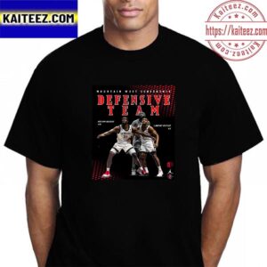 Mountain West Conference Defensive Team Vintage T-Shirt