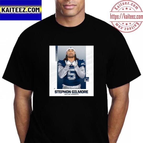 NFL Dallas Cowboys Trade For Veteran CB Stephon Gilmore Vintage T-Shirt