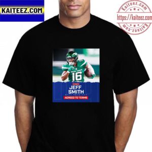 New York Giants Agreed To Terms With WR Jeff Smith Vintage T-Shirt