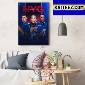 New York Giants Offseason For Big Blue In NFL Art Decor Poster Canvas